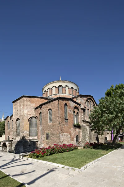 Hagia irene kyrka, istanbul, Turkiet — Stockfoto