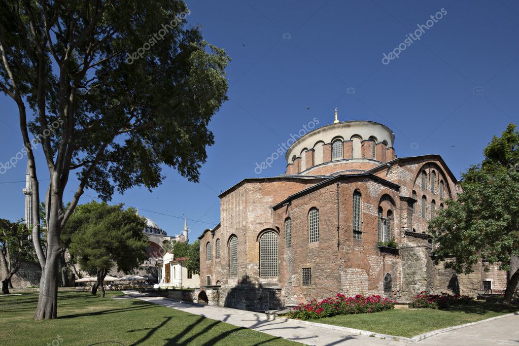 Hagia Irene Church Istanbul Turkey Stock Photo - 