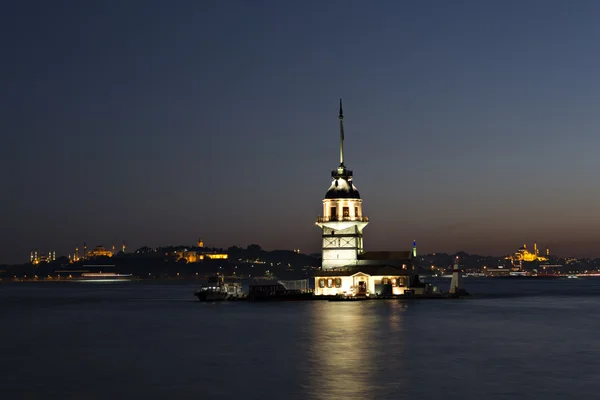 Maiden tower, istanbul, Turkiet — Stockfoto
