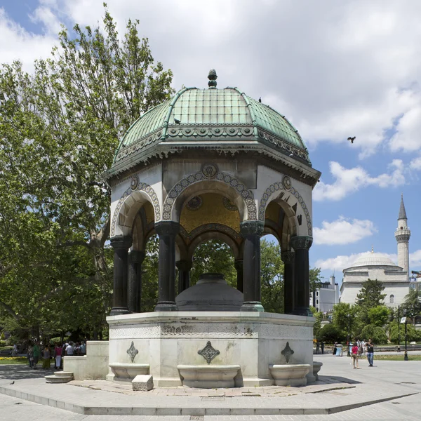 Tyska fontänen i sultanahmet — Stockfoto
