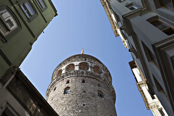 Galata Tower, Istanbul, Turkiet — Stockfoto