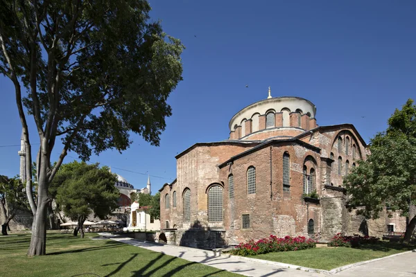 Hagia irene kyrka, istanbul, Turkiet — Stockfoto