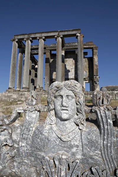 Świątynia Zeusa, aizanoi, Çavdarhisar, Kütahya, Turcja — Zdjęcie stockowe
