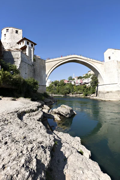 Ponte Velha, Mostar, Bósnia e Herzegovina — Fotografia de Stock