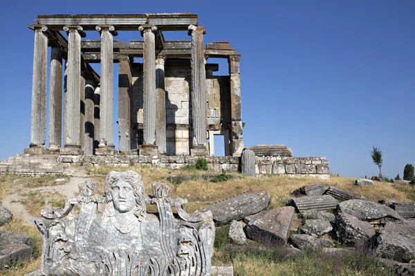 stock image Zeus Temple, Aizanoi, Cavdarhisar, Kutahya, Turkey