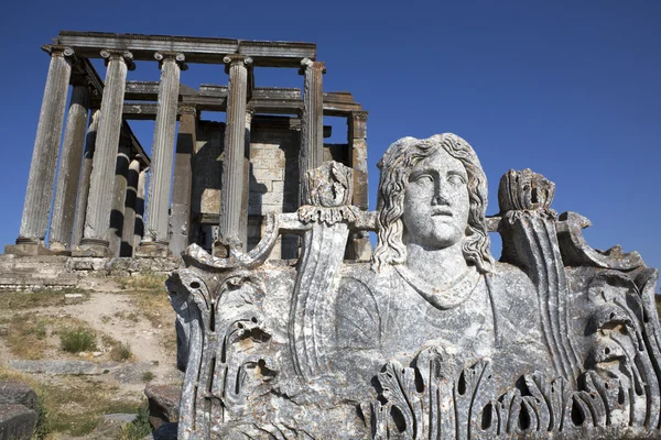 Zeus Temple, Aizanoi, Cavdarhisar, Kutahya, Turkey — Stock Photo, Image