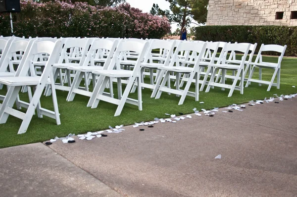 Wedding set-up — Stock Photo, Image