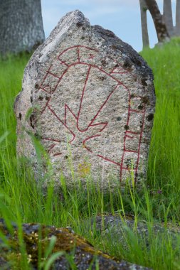 Rune stone clipart