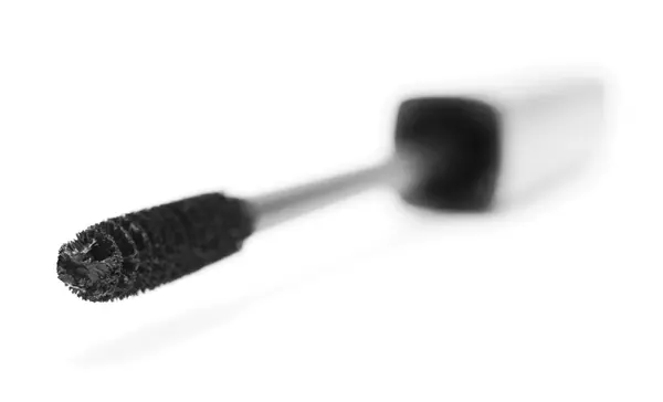 Ink for eyelashes. On a white background. — Stock Photo, Image