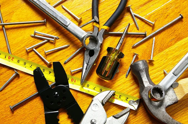 Sortimento de ferramentas — Fotografia de Stock