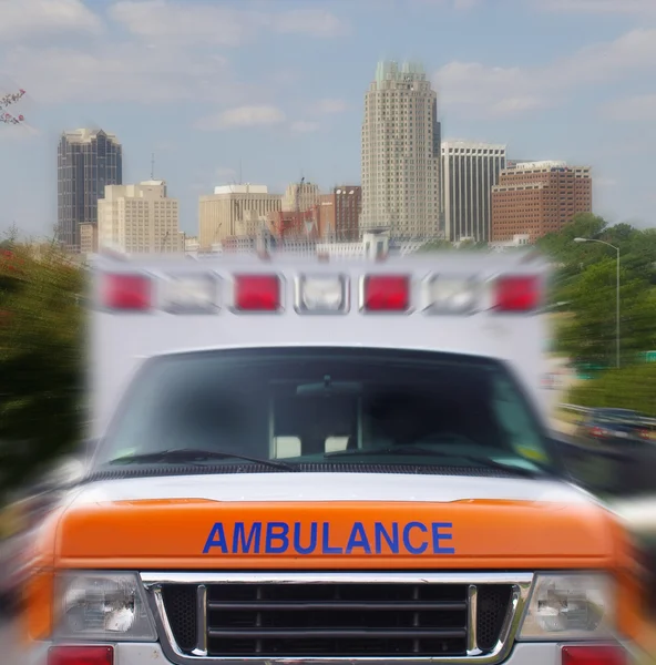 Ambulance pohyb — Stock fotografie