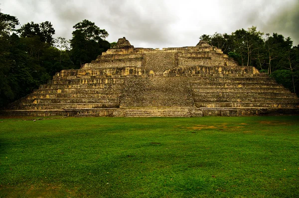 Tempio Maya — Foto Stock