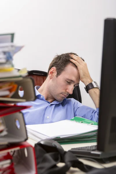 Office utmattning — Stockfoto