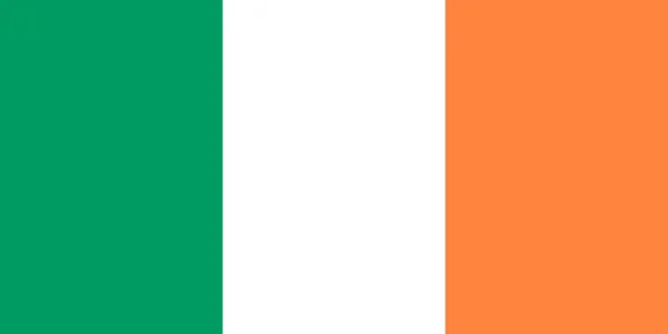 Irish flag — Stock Photo, Image