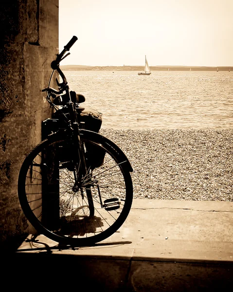 Vélo par la mer — Photo