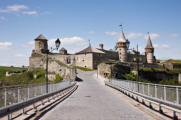 Antiguo castillo de Kamenets-Podolsky — Foto de Stock