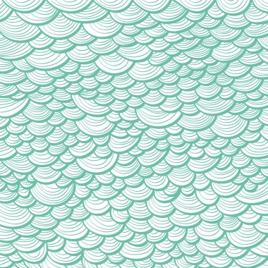 Soft light blue marine background imitating fish scales clipart