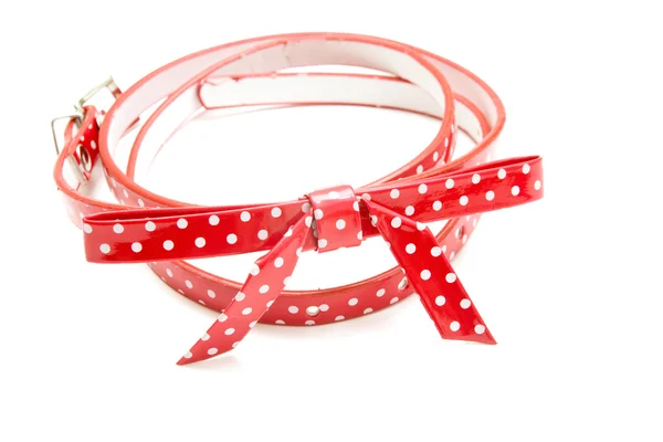 Polka dot belt — Stock Photo, Image