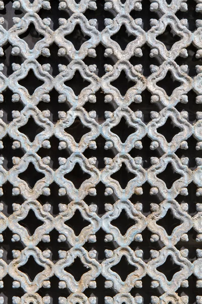 Металлический орнамент в качестве фона — стоковое фото