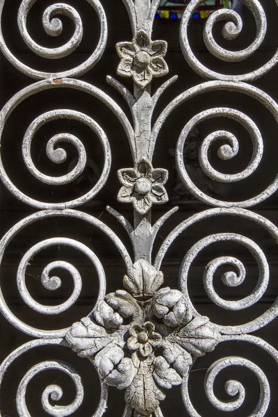 Ornamentación de metal como fondo — Foto de Stock