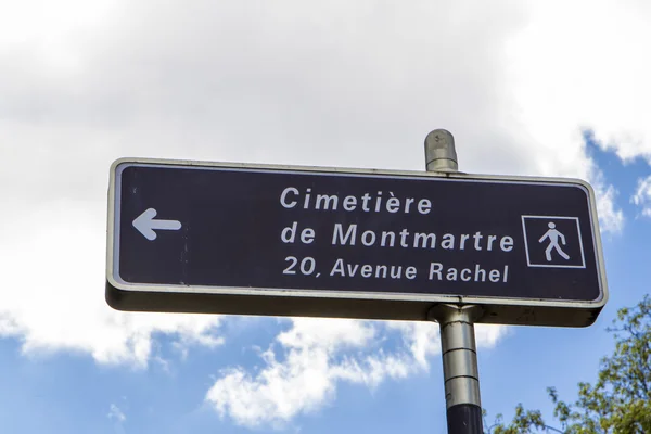 Modern işareti yazı Paris, Fransa — Stok fotoğraf