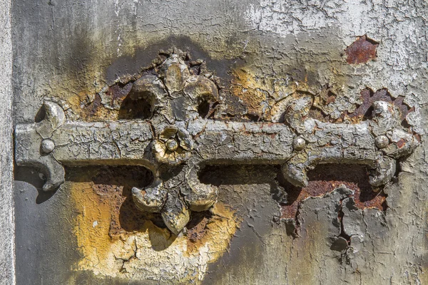 Puertas oxidadas, primer plano —  Fotos de Stock