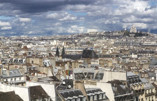 在法国，巴黎风景名胜视图 — 图库照片