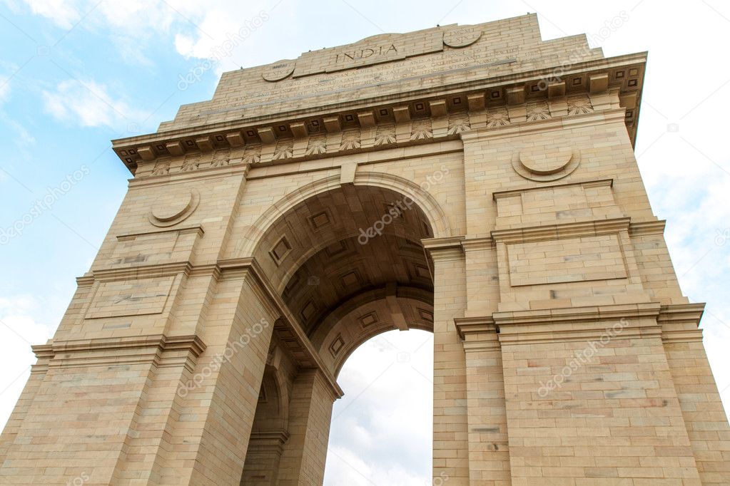 The famous India Gate in New Delhi, India