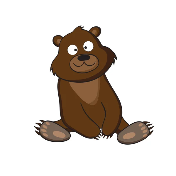 Urso dos desenhos animados —  Vetores de Stock