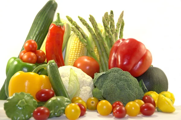 Ljusa grönsaker — Stockfoto