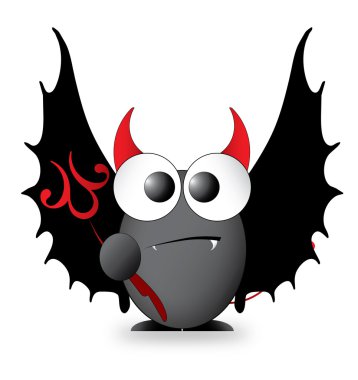 Cartoon Character - Devil clipart