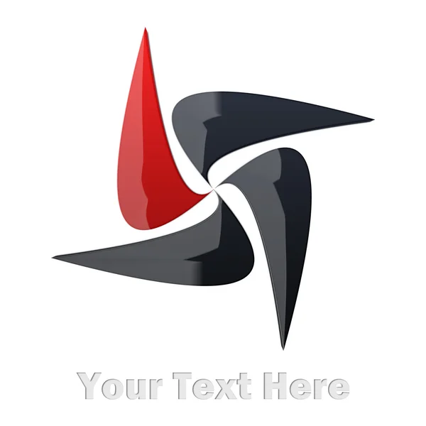 Abstraktní firemní logo — Stock fotografie