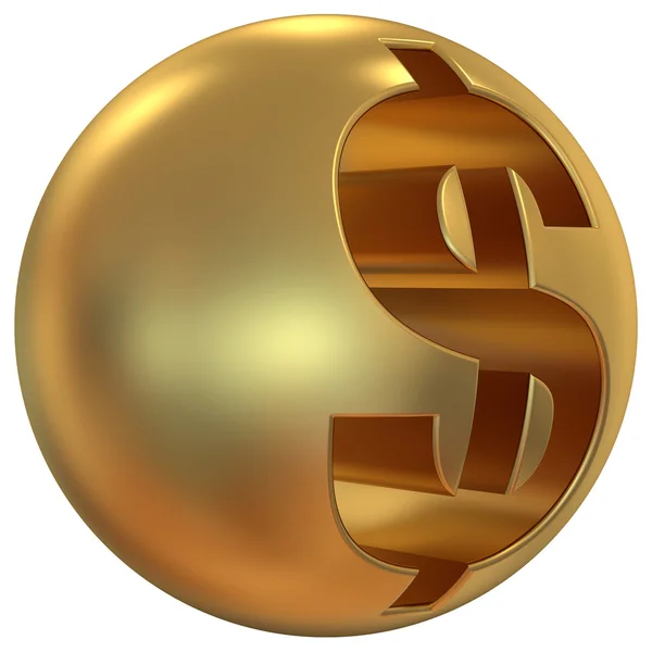 Ikona dolaru — Stock fotografie