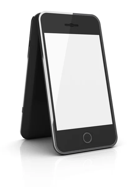 Smartphones pretos abstratos — Fotografia de Stock