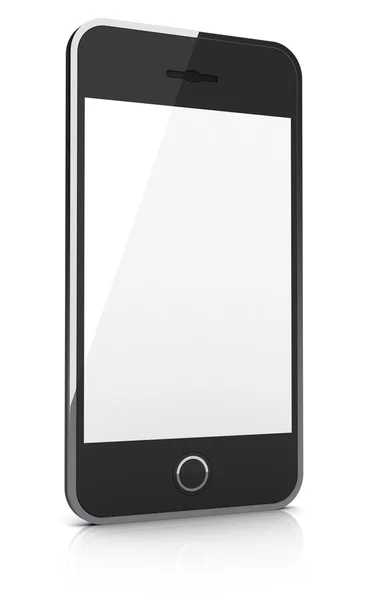 Abstrakt svart smartphone — Stockfoto