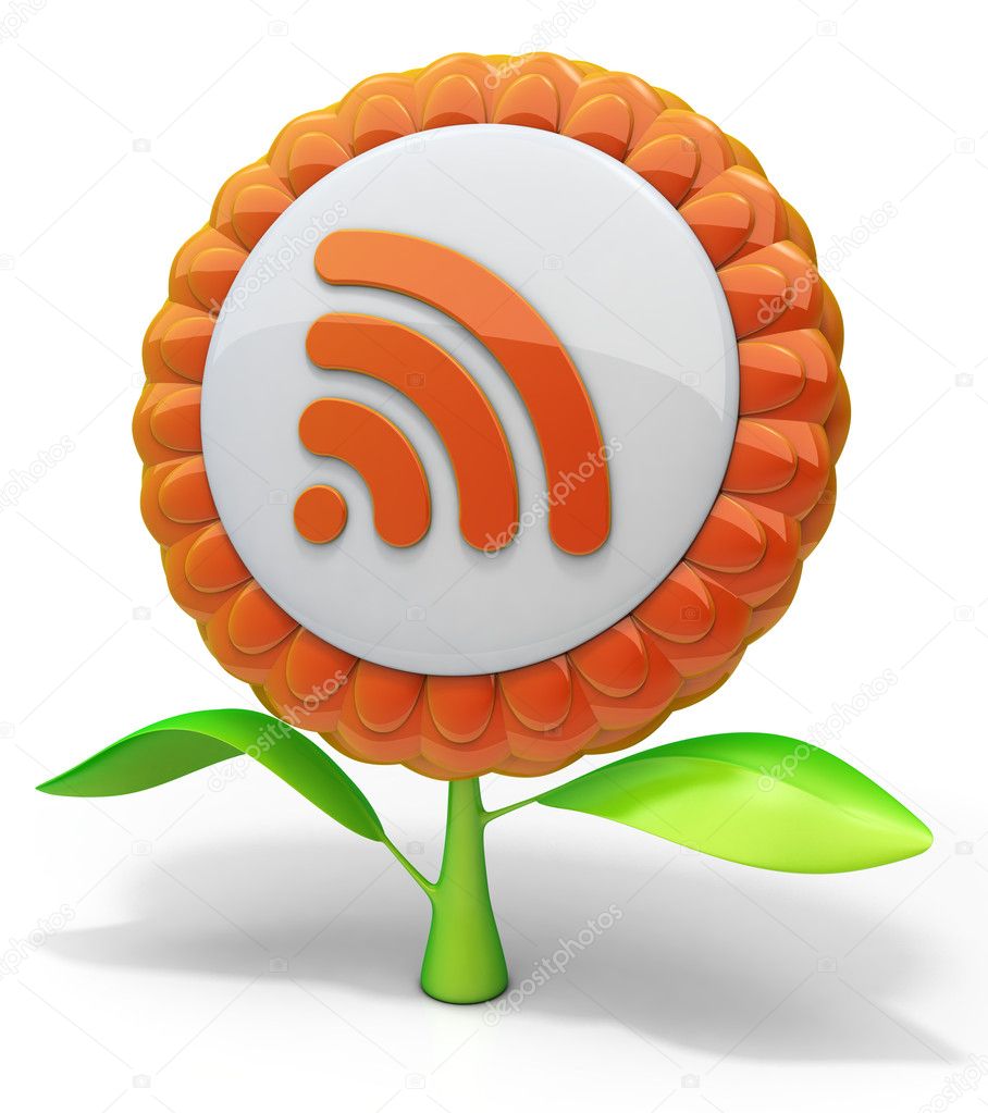 Flower RSS icon