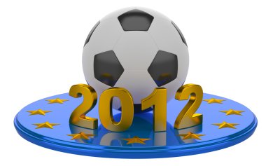 Futbol euro 2012. soyut kavram.