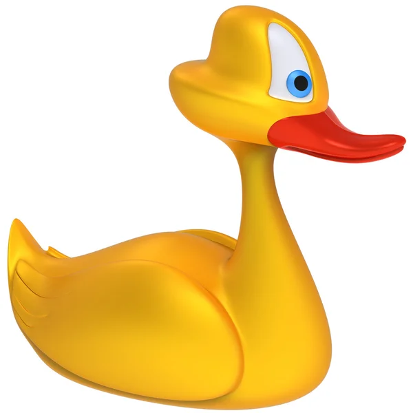 Yellow toy duck. — Stok fotoğraf