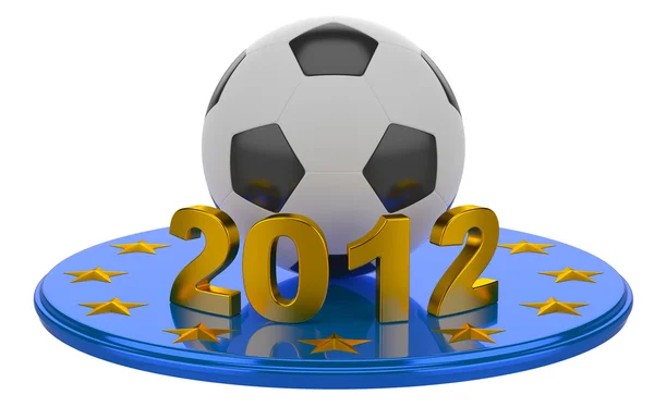 Football Euro 2012. Abstract concept. — Stock Photo, Image