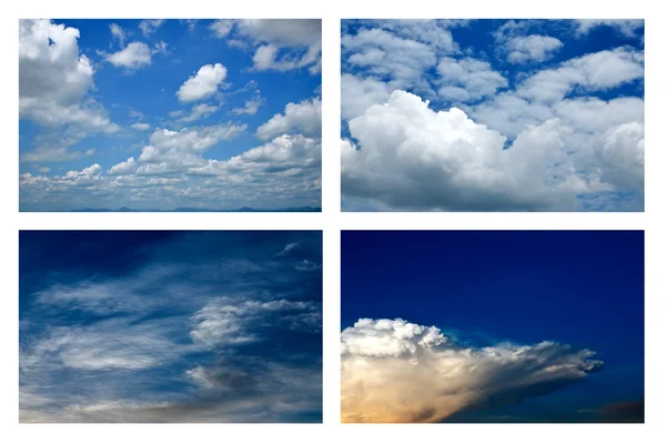 stock image Pattern of clouds in the sky.