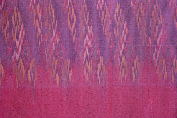 Ručně vyráběné tkaniny vzor — Stock fotografie
