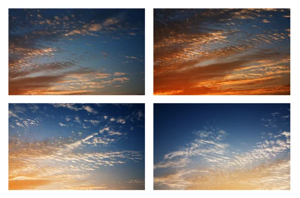 stock image Patterns in the sky.