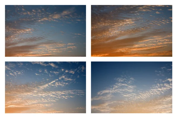 stock image Patterns in the sky.