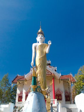 Statue of Buddha clipart