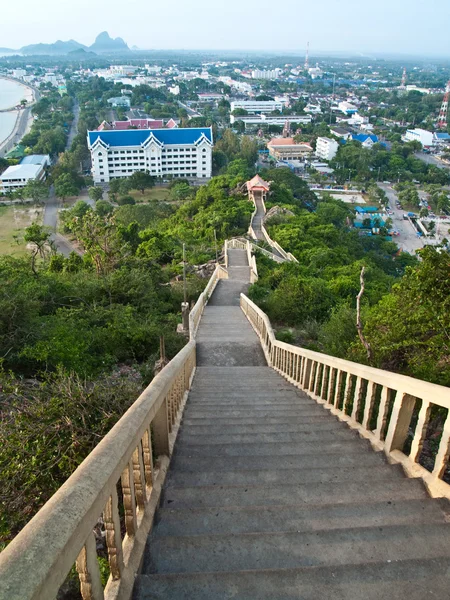 Stairway to Khao Chong Krachok — Stock Photo, Image