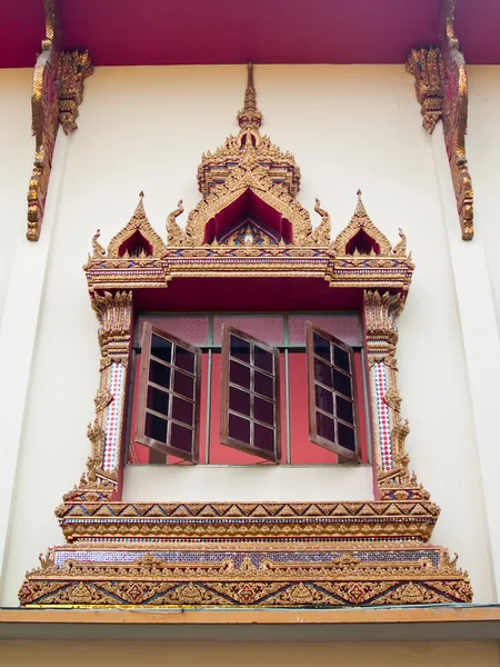 Nang Sao temple window — Stock Photo, Image