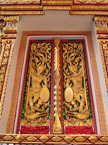Janela do templo de Nang Sao — Fotografia de Stock