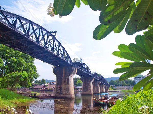 Die Brücke des Flusses kwai — Stockfoto