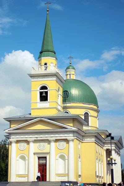 Catedral Cristã em Omsk — Fotografia de Stock
