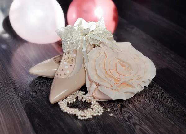 Düğün ayakkabıları — Stok fotoğraf